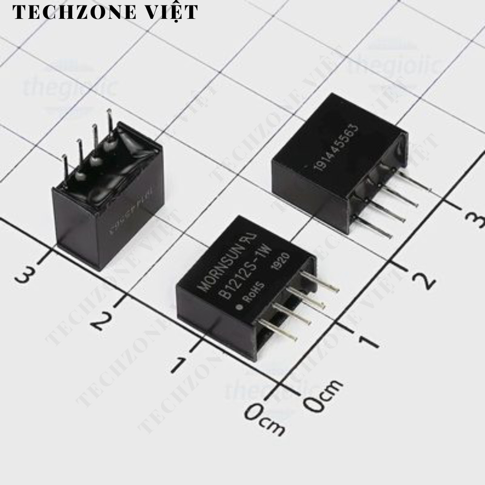 B1212S-1W Chuyển Đổi DC-DC Vào 12V Ra 12V 1W TechZone Việt