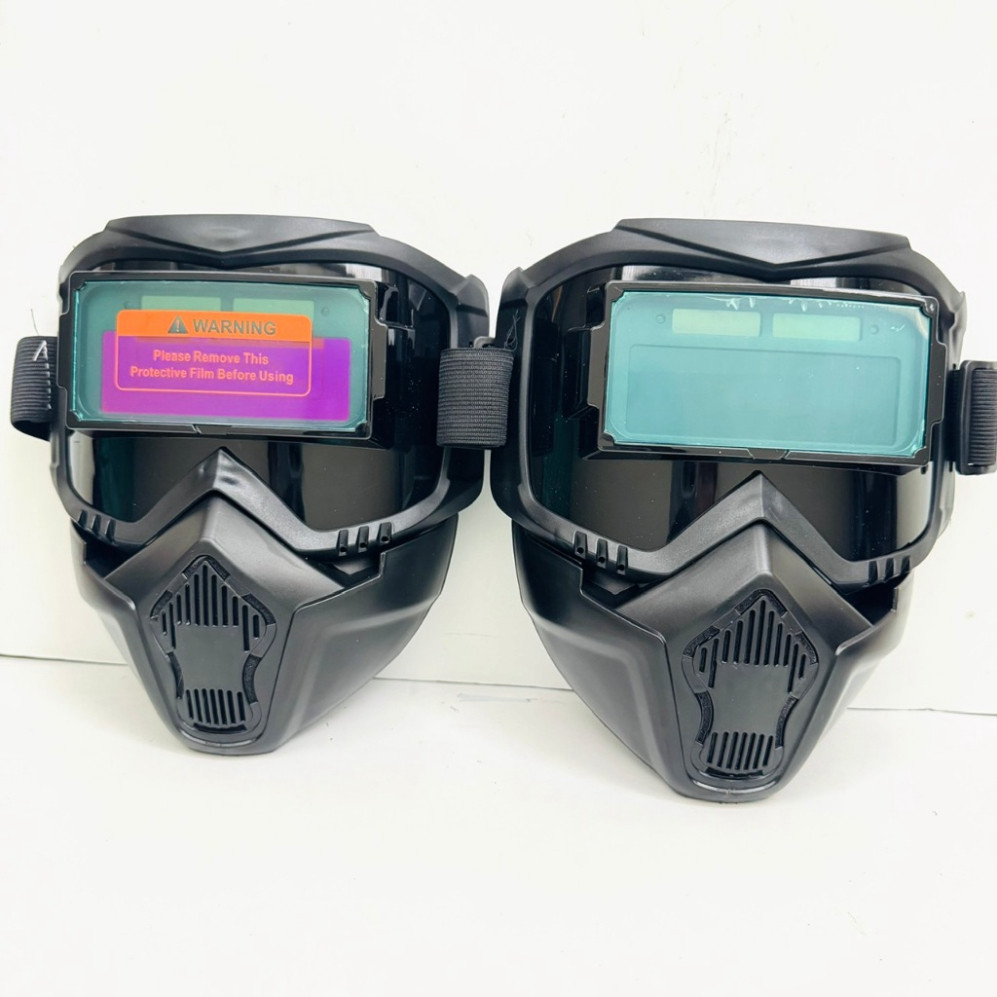 Mặt nạ hàn xì với kính điện tử chống chói bảo vệ an toàn cho mắt thợ hàn chuyên nghiệp (ms 033)