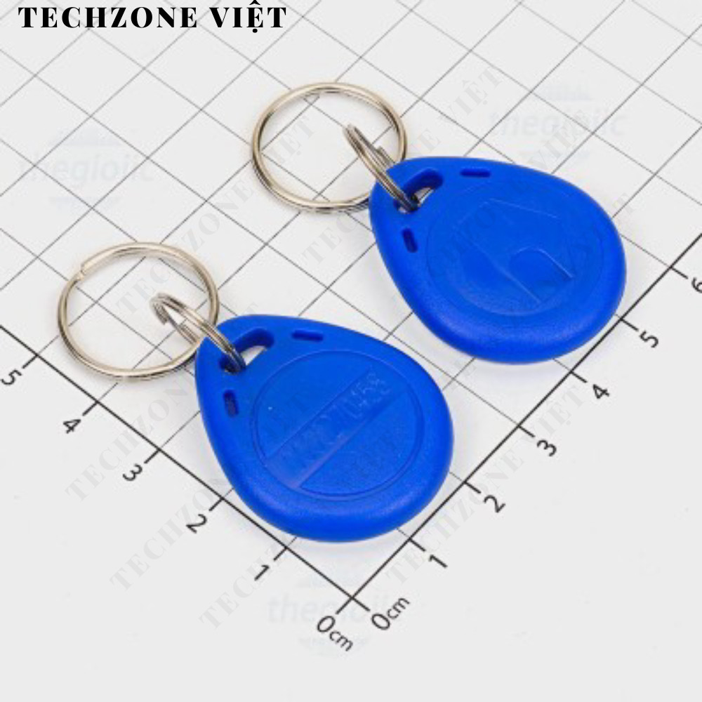 [10 Cái]- Thẻ RFID ID Tag 125Khz EM4100 TechZone Việt