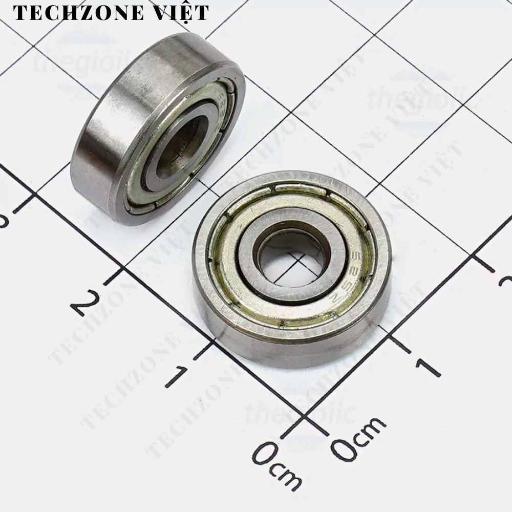 [10 Cái]- 625ZZ Bạc Đạn Vòng Bi Trong 5mm Ngoài 16mm Dày 5mm TechZone Việt