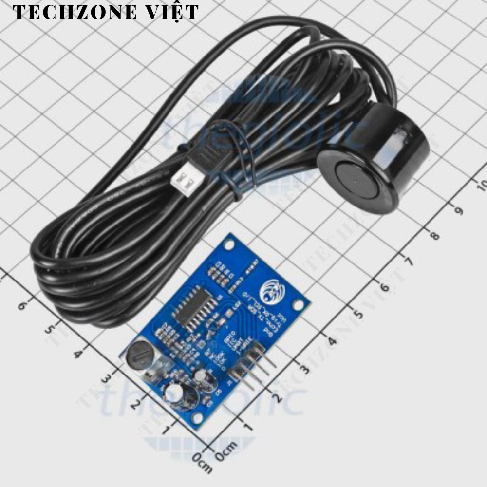 JSN-SR04T Cảm Biến Siêu Âm Chống Thấm Nước TechZone Việt