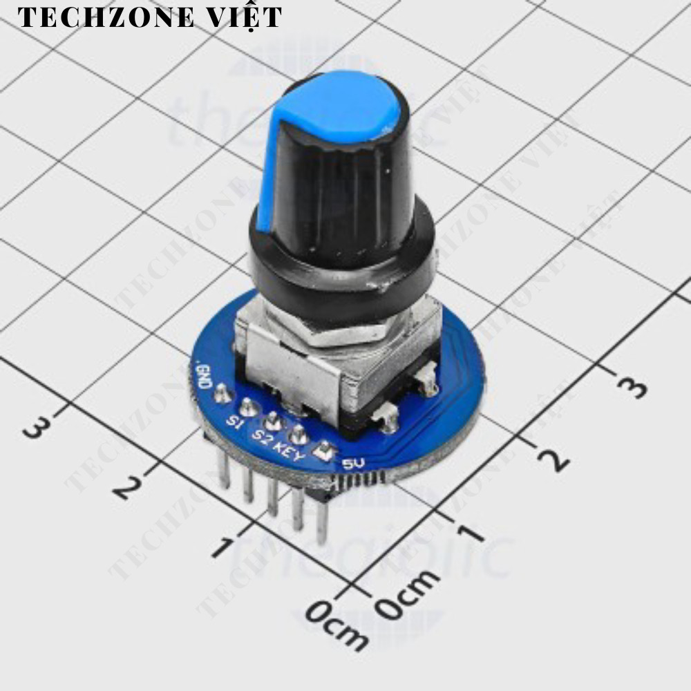 Rotary Encoder Điều Khiển Góc Quay Động Cơ 20 Xung TechZone Việt