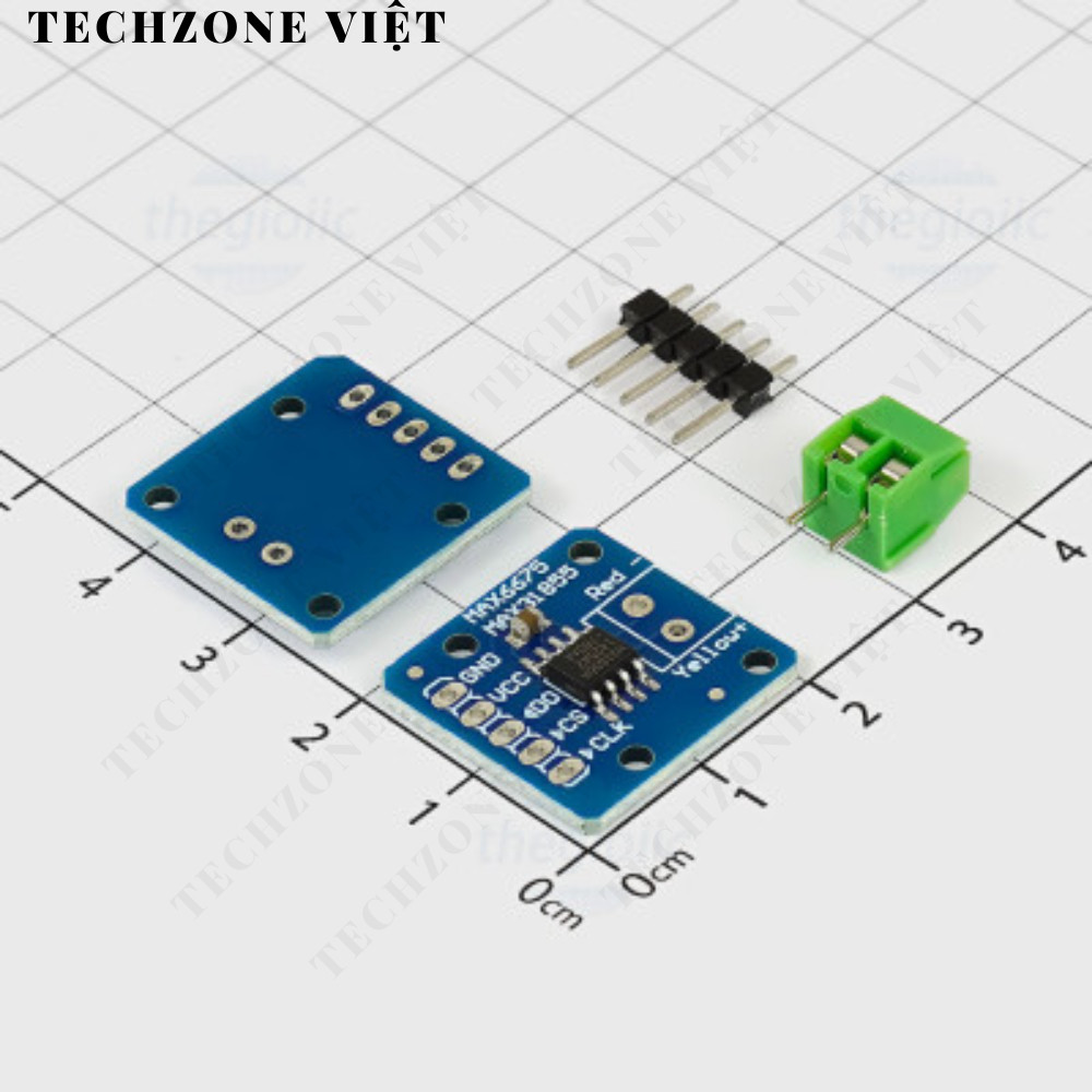 MAX6675 MAX31855 Mạch Cảm Biến Nhiệt Type K -200 → +1350°C TechZone Việt