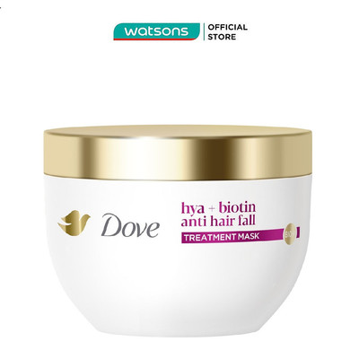 Kem Ủ Tóc Dove Ngăn Gãy Rụng Hya + Biotin Anti Hair Fall Treatment Mask 300ml