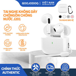  GOOJODOQ J201 IPX5 chống nước giảm tiếng ồn tai nghe không dây Bluetooth 5.3 tích hợp micro 