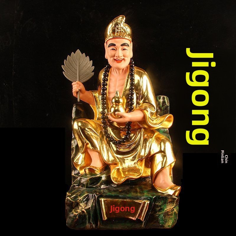 Tượng Phật nhựa Jigong26Tượng Phật sống Jigong lớn inch Li Xiu Yuan Daoji Jidian thiết kế gốc chính 