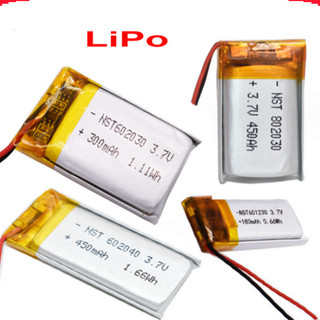  Pin Sạc LiPo 1S 3.7V - Có Mạch Quản Lý Dùng Cho Tai Nghe Loa Bluetooth MP3 MP4 MP5 GPS PSP 