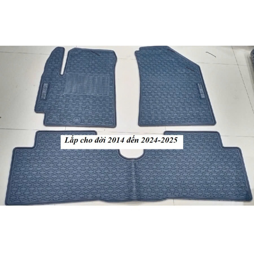 Lót sàn xe I10 2014 2015-2018-2020 2021 2022-2023-2024, thảm để chân cao su xe I10 2014 - 2024