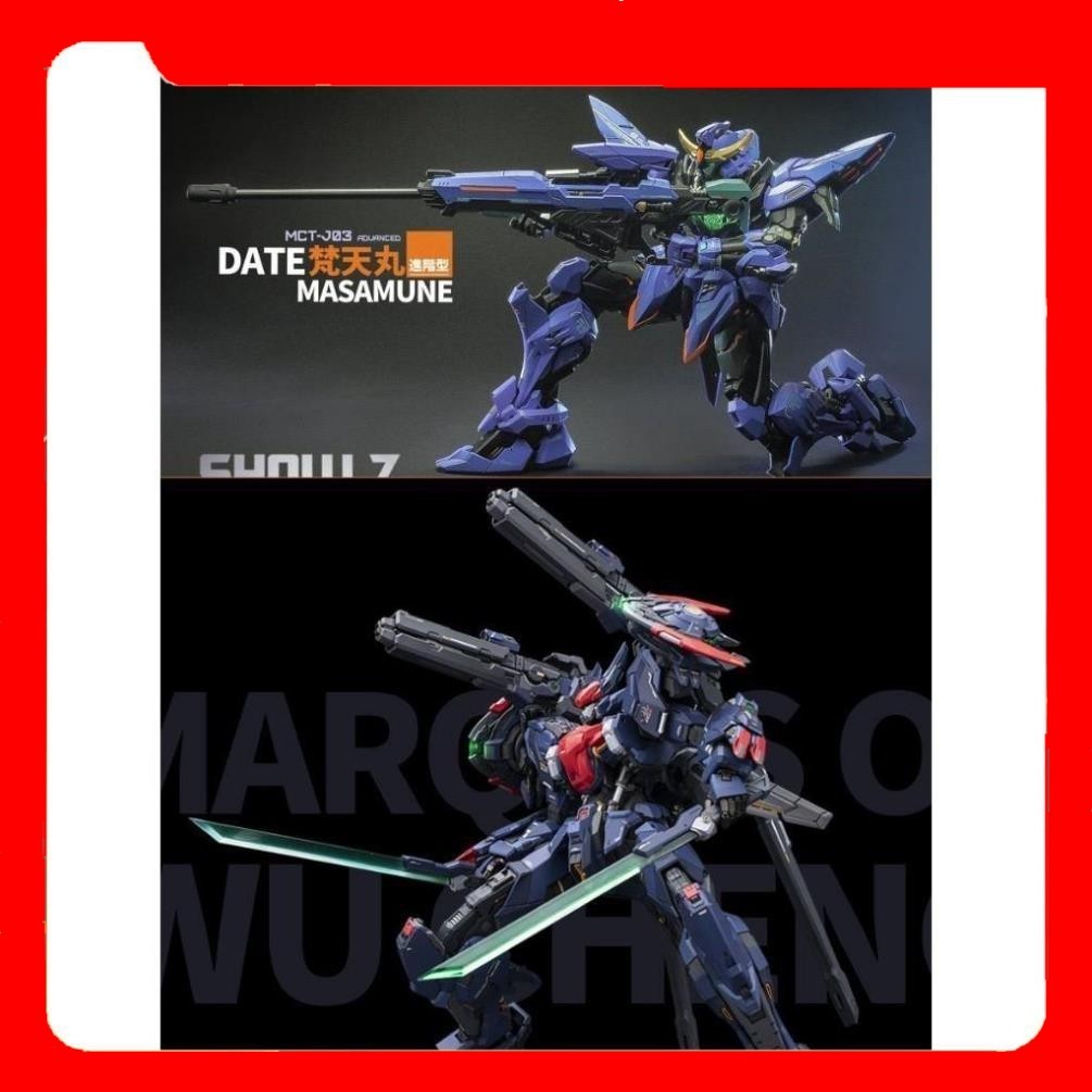 [SUPER SALE]Mô hình moshow 1/72 MCT-J03 Date Masamune và Wucheng AP02FA - NHÀ PHÂN PHỐI CHÍNH HÃNG -
