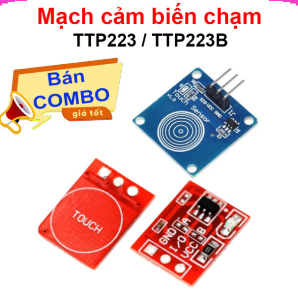 [DEAL SỐC] Mạch cảm biến chạm TTP223 / TTP223B