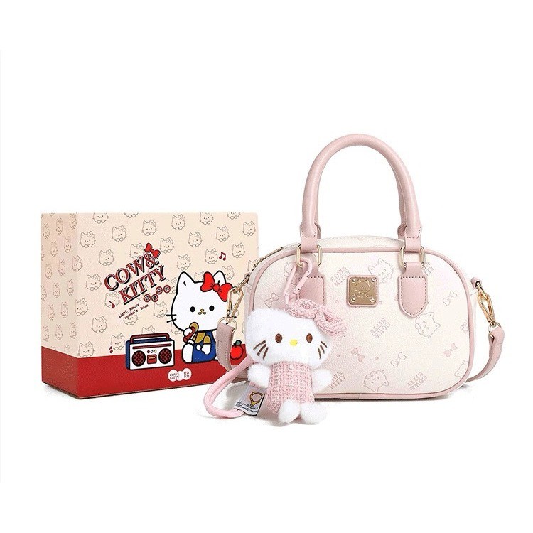 [SẴN & FULLBOX] Túi KITTY Trống Dáng CHỮ NHẬT Size 22,5cm