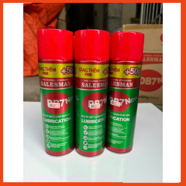 Chai Xịt Chống Rỉ Sét DP7 350g Hàng Chất Lượng Cao