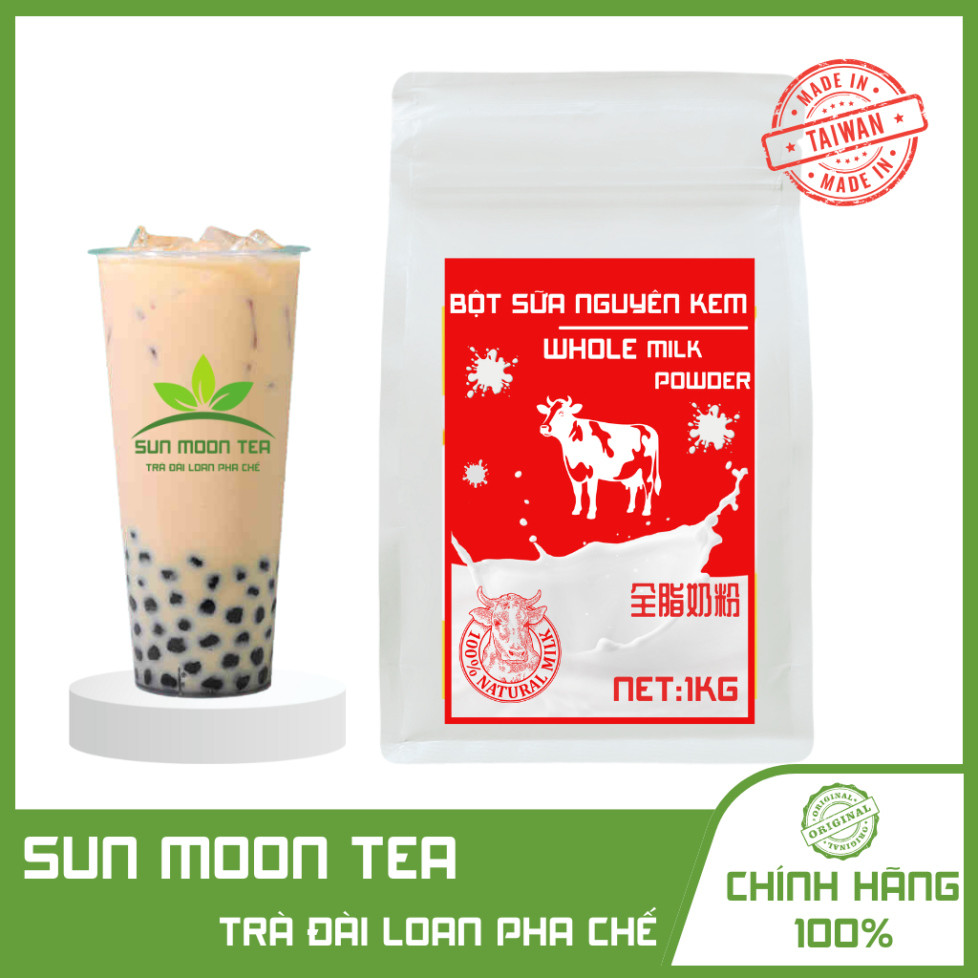 Bột sữa Đài Loan, bột kem béo nguyên kem, bột pha trà sữa thơm béo không nồng ngái tôn vị trà