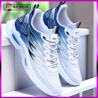 Giày thể thao nam thời trang giày nam chất liệu vải thoáng khí đế cao su