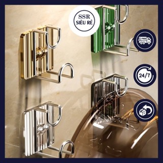  Móc Dán Tường Treo Thau Zimoo Sang Trọng Nhiều Màu và Móc Treo Thau Chậu Rồ Inox Dán Tường 