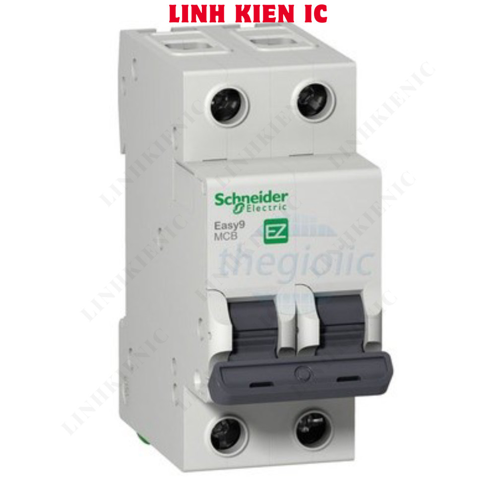 EZ9F34263 Aptomat MCB Schneider 2 Cực 63A Linhkien IC