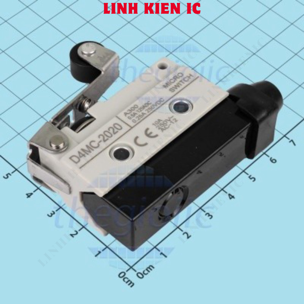 D4MC-2020 Công Tắc Hành Trình Omron 250VAC 10A Linhkien IC