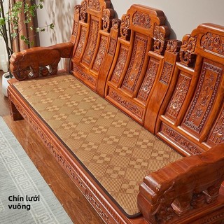 Đệm ghế sofa gỗ đỏ phong cách Trung Quốc mới, đệm làm mát dày, đệm mây phong cách Trung Quốc, đệm ghế sofa đa năng, đệm 