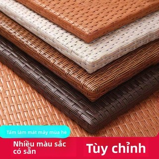  Đệm sofa mây tùy chỉnh đệm ghế cửa sổ mây đệm gỗ cứng mùa hè đệm mây mát mẻ đệm sofa bán cứng không trượt 