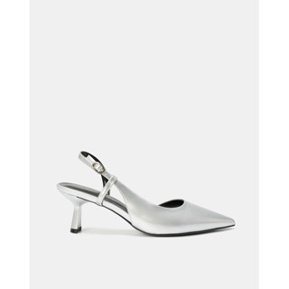 Giày Cao Gót Nữ 7cm Thời Trang JUNO Giày Cao Gót Slingback Phối Liệu Bóng CG07165
