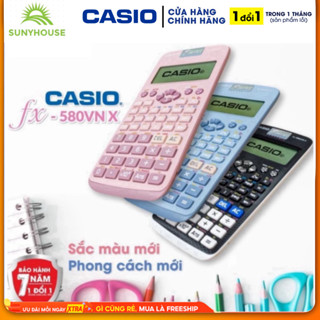  Máy tính CASIO Fx 580VN X phiên bản mới  Màu Đen  Độ Chính Xác Vượt Trội - Giá Tốt - Hàng Chính Hãng Bảo Hành 24 Tháng 