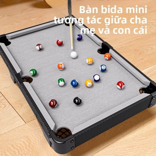 Bộ bàn bida mini cho trẻ em, trong nhà, nhỏ gọn, để bàn, giải trí gia đình, đồ chơi cỡ lớn cho bé trai