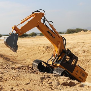 【4185Bộ Sưu Tập Người Xe xúc lật điều khiển từ xa bằng hợp kim cỡ lớn, xe đồ chơi sạc lại, xe kỹ thuật cho trẻ em, máy m