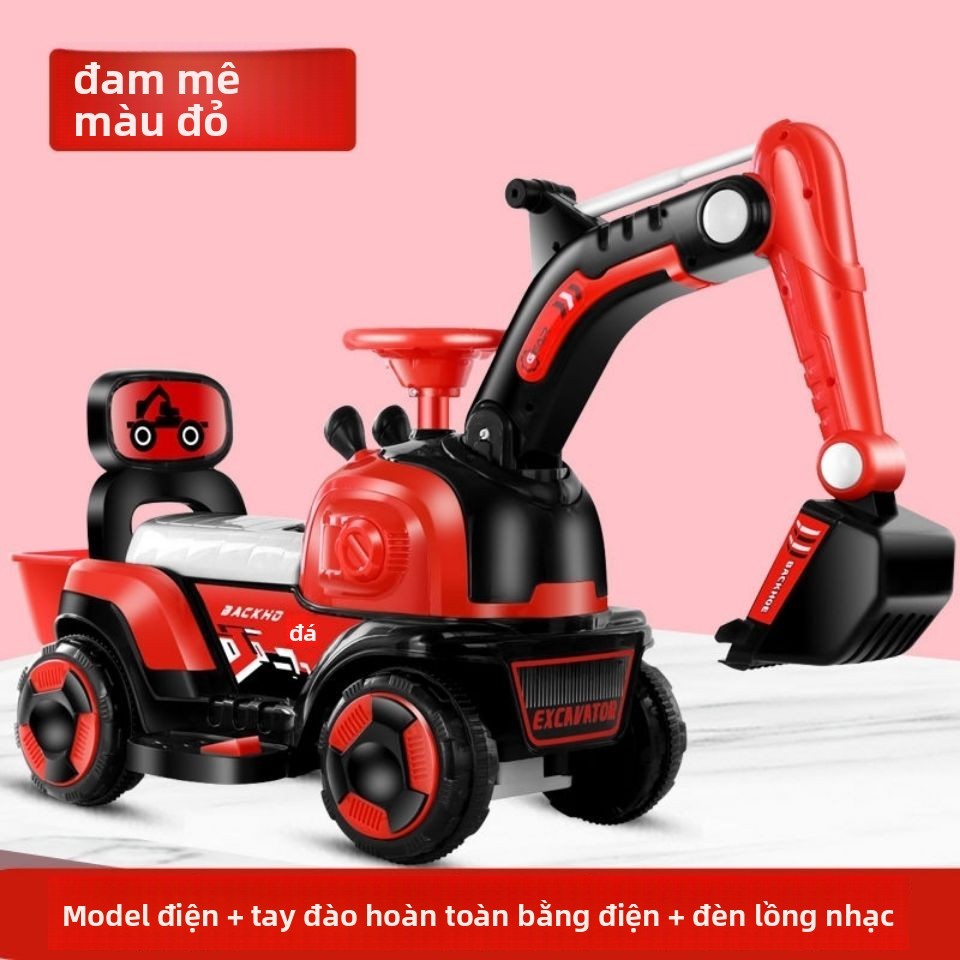 Xe Đồ Chơi Xúc Đào Điện Lớn Cho Trẻ Em