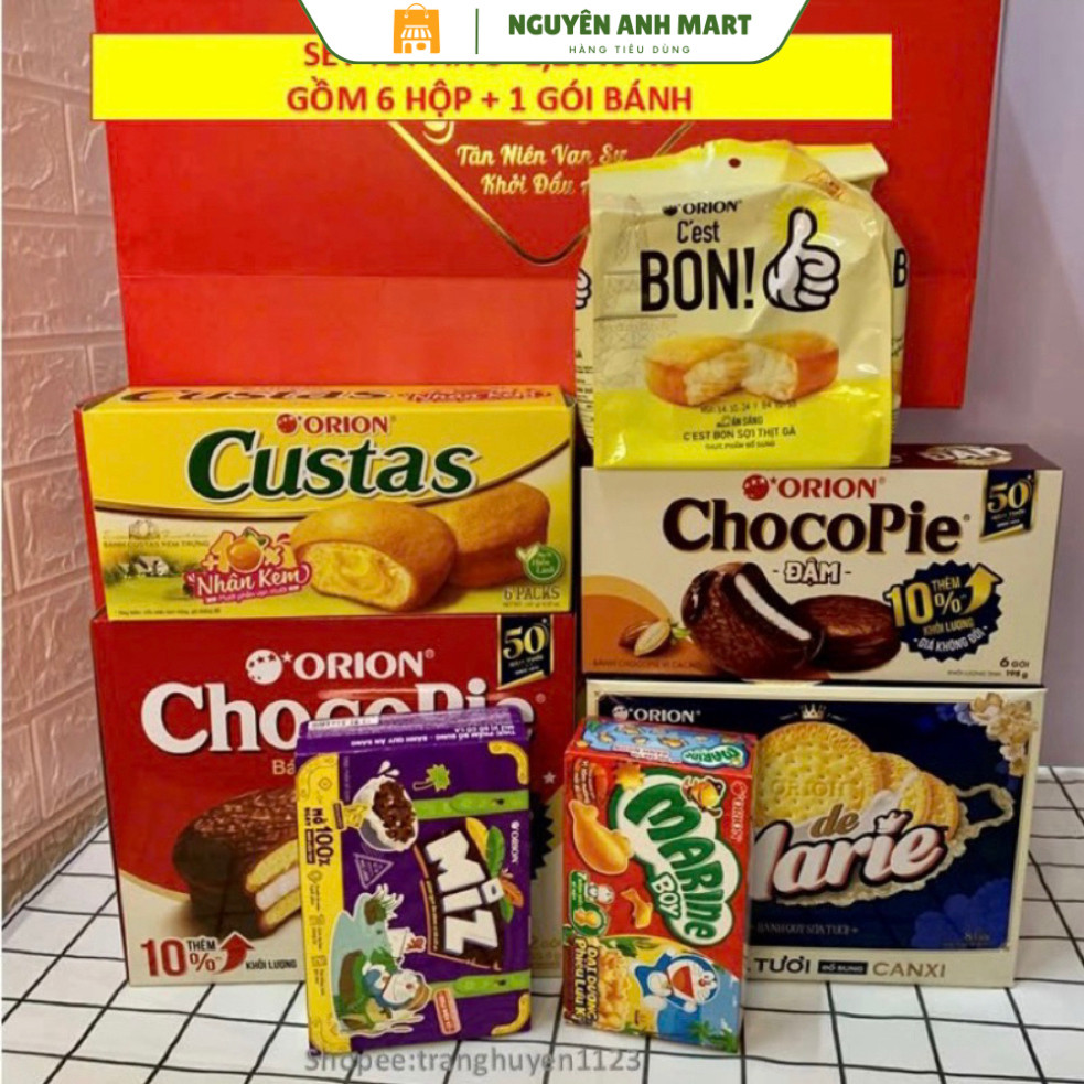 COMBO 4 HỘP QUÀ TẾT AN ORION 2025