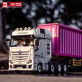 Tương thích với LEGO Bricks Engineering Vehicle Series Đầu kéo Yuji DIY Mô hình xe hơi lắp ráp cho người lớn