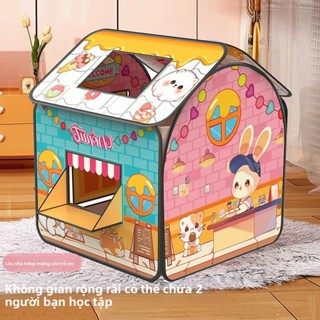  Lều trẻ em nhà nhỏ trong nhà lều đơn giản có thể gấp lại không cần lắp đặt nhà trò chơi cho bé trai và bé gái kích  