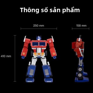 Đồ chơi robot thông minh Losen Robot Optimus Prime Elite Edition Transformers, quà tặng ngày quốc khánh cho trẻ em