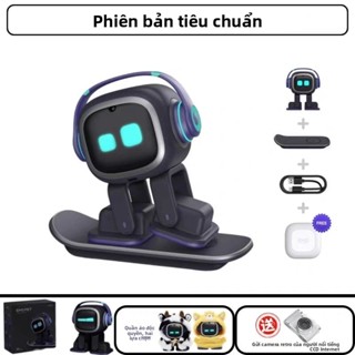  Hàng Sẵn emo Giọng nói tương tác cảm xúc thông minh của robot ai Đồ chơi để bàn, thú cưng đồng hành cho trẻ em vector