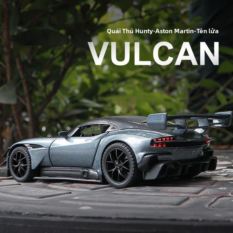 Mô hình xe Aston Martin Vulcan, mô hình xe hợp kim, xe thể thao, đồ chơi xe, quà tặng cho bé trai và