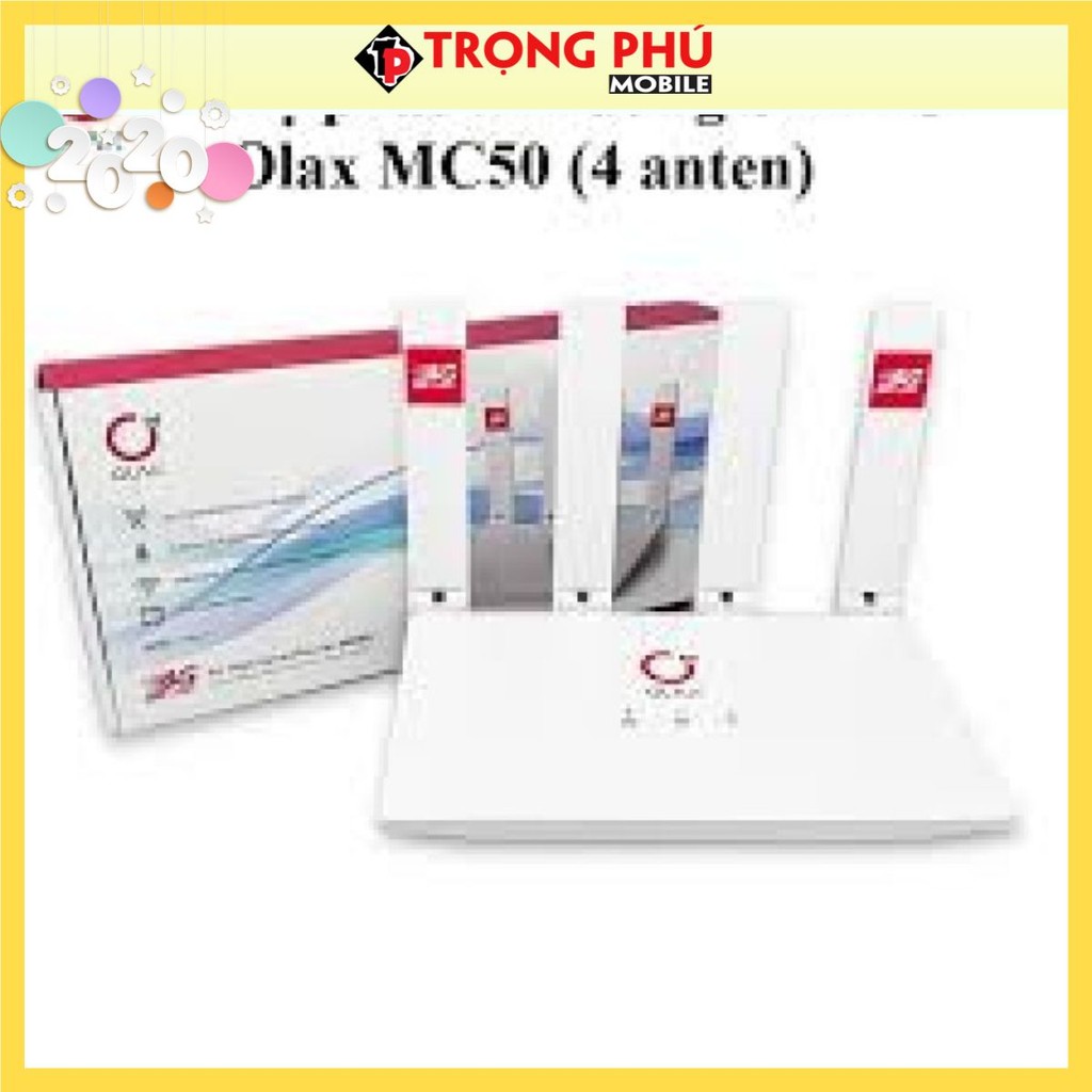 Bộ Phát Wifi Dùng Sim 4G Olax MC50 (4 Anten) - hot