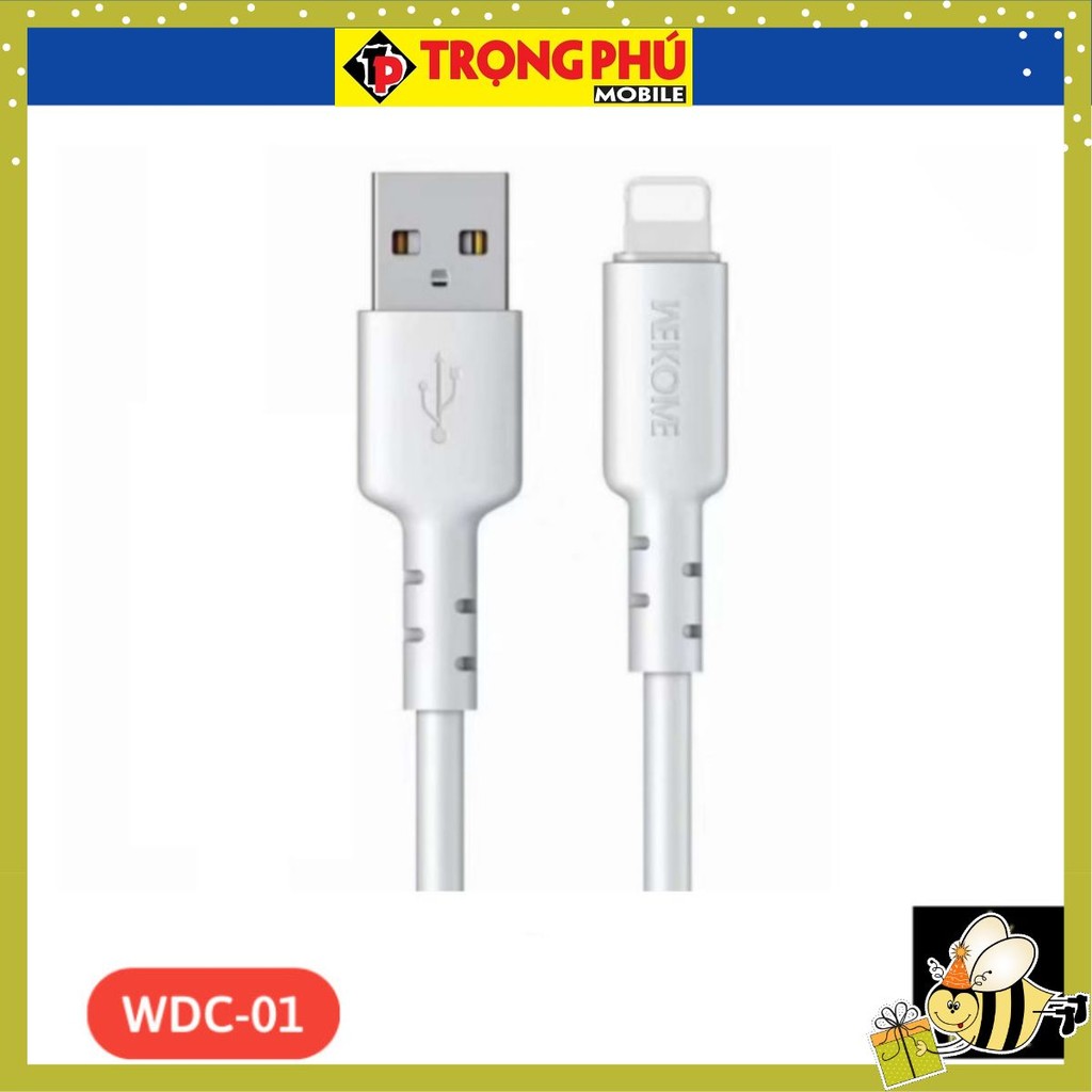 Cáp sạc Wekome WDC-01 sạc nhanh - sale off