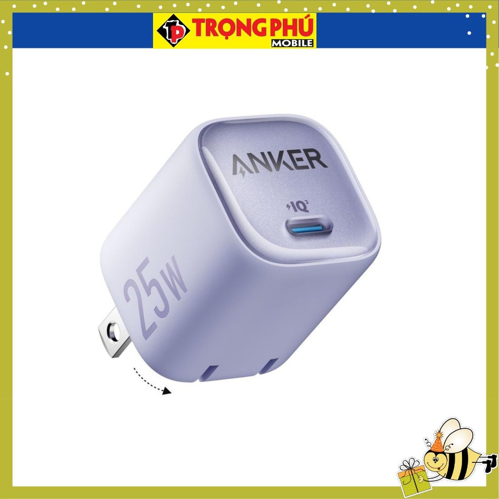 Cốc sạc Anker Zolo 1C 25W _A2656131 - sale off