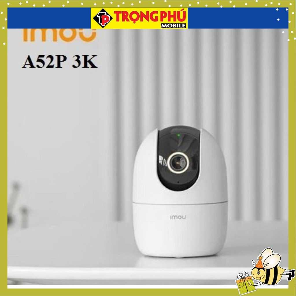 CAMERA IMou A52P-5MP Xoay 360 độ, mic loa đàm thoại 2 chiều (Ranger 2 5MP) - sale off