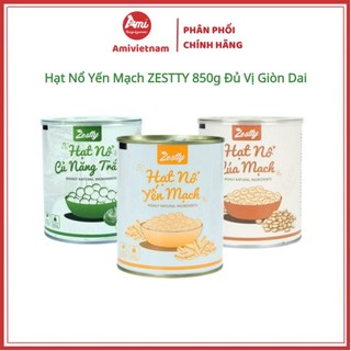  Hạt Nổ Yến Mạch ZESTTY 850g Đủ Vị Topping Trà Sữa Giòn Dai Nhai vui miệng 