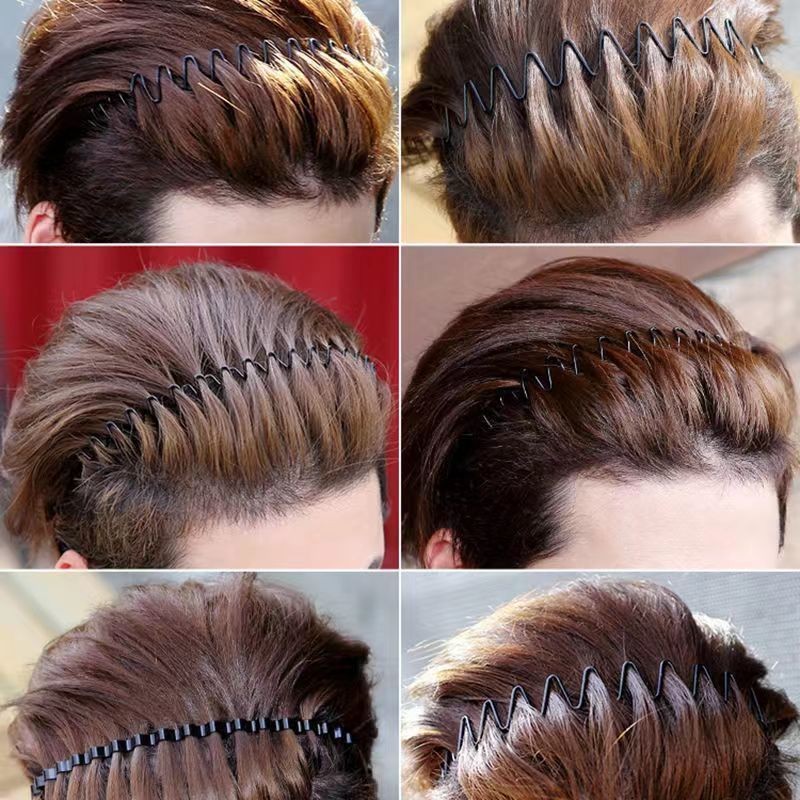 Băng đô thể thao rửa mặt, băng đô tóc vô hình cho nam, băng đô tóc nam thời trang, băng đô tóc vô hì