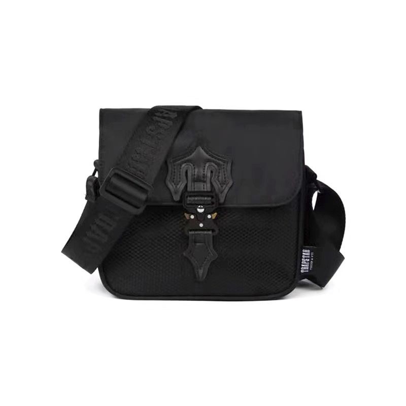 Âu Mỹ Trapstar Túi đeo chéo unisex phổ biến, túi niche thời thượng, túi messenger, túi đeo vai có nắ