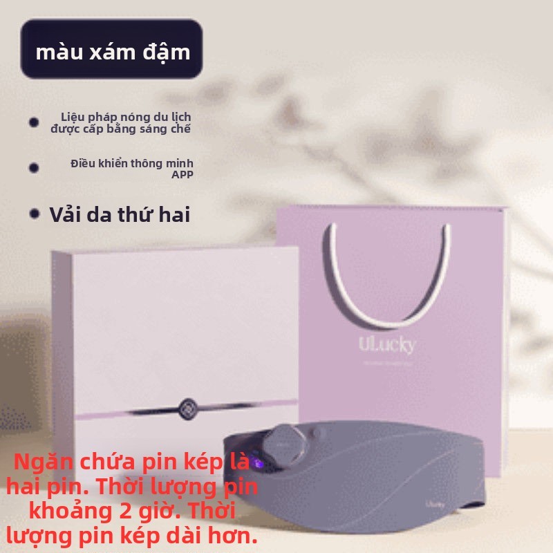 【Ulucky Băng màu xám】Đai bụng ấm cho phụ nữ, công cụ thần kỳ giảm đau kinh nguyệt, liệu pháp nhiệt ấ