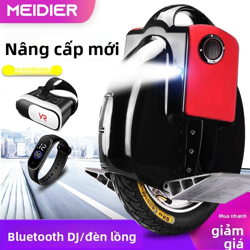 Xe điện một bánh cân bằng, xe tay ga điện cho người lớn và trẻ em, xe tay ga thông minh một bánh cho