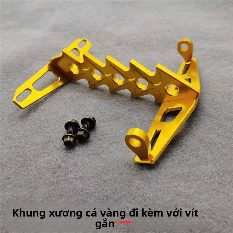 Con Khỉ Nhỏ M3M5Xe máy điện khung cá, xe điện độ, xe máy tốc độ chiến binh, giá đỡ biển số khung cá