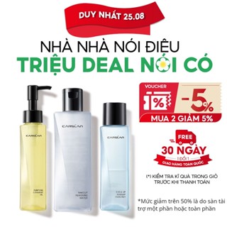 Dầu tẩy trang Carslan Không gây mụn Làm sạch sâu Thoáng Mềm da 120ml