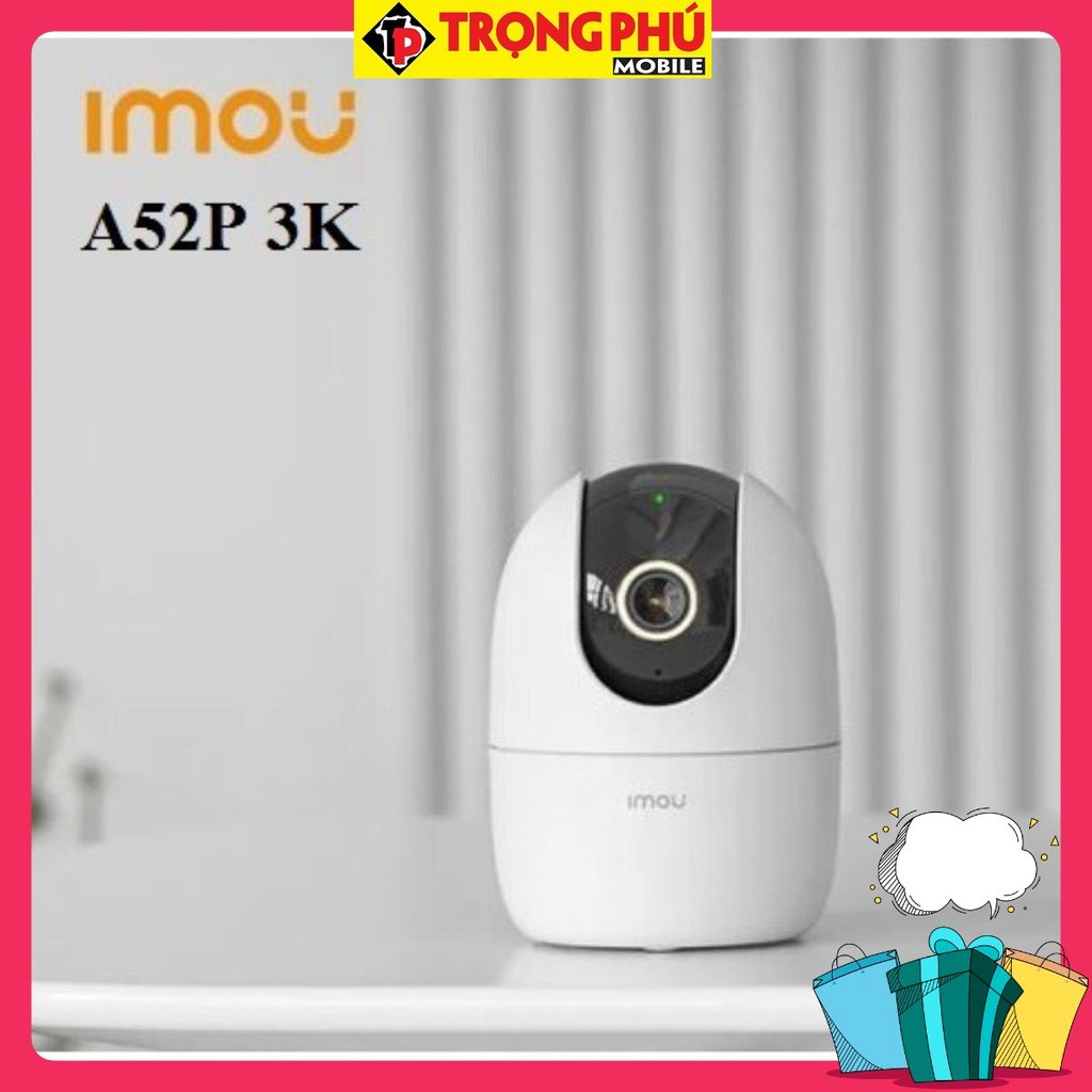 CAMERA IMou A52P-5MP Xoay 360 độ, mic loa đàm thoại 2 chiều (Ranger 2 5MP) - Giảm giá khủng