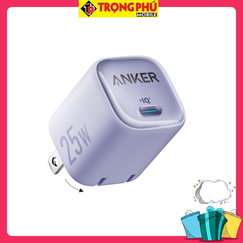 Cốc sạc Anker Zolo 1C 25W _A2656131 - Giảm giá khủng