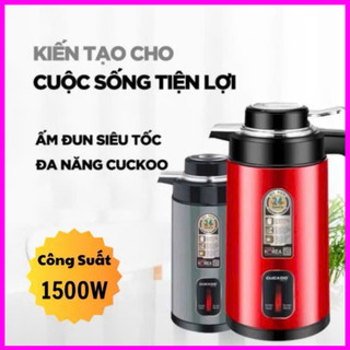 Ấm Siêu Tốc CUCKOO ST21 2In1,Ấm Đun Nước Giữ Nhiệt Siêu Tốc Công Suất 1500W Cao Cấp Dung Tích 3L