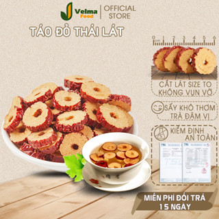 Táo đỏ Nhược Khương thái lát Velma Food, Táo Tân Cương giòn rụm, kiểm định an toàn