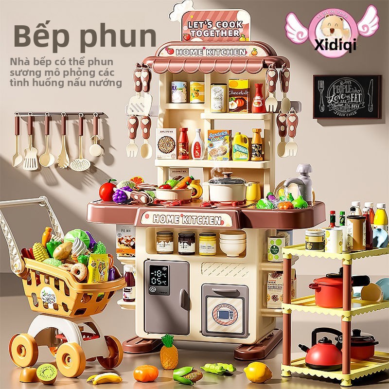 Bộ đồ chơi nhà bếp mô phỏng nhiều dụng cụ